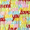 need love street art pop art Isabelle Pelletane painting online gallery Artealer