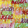 tropic beach pop art street art painting Isabelle Pelletane online gallery Artealer